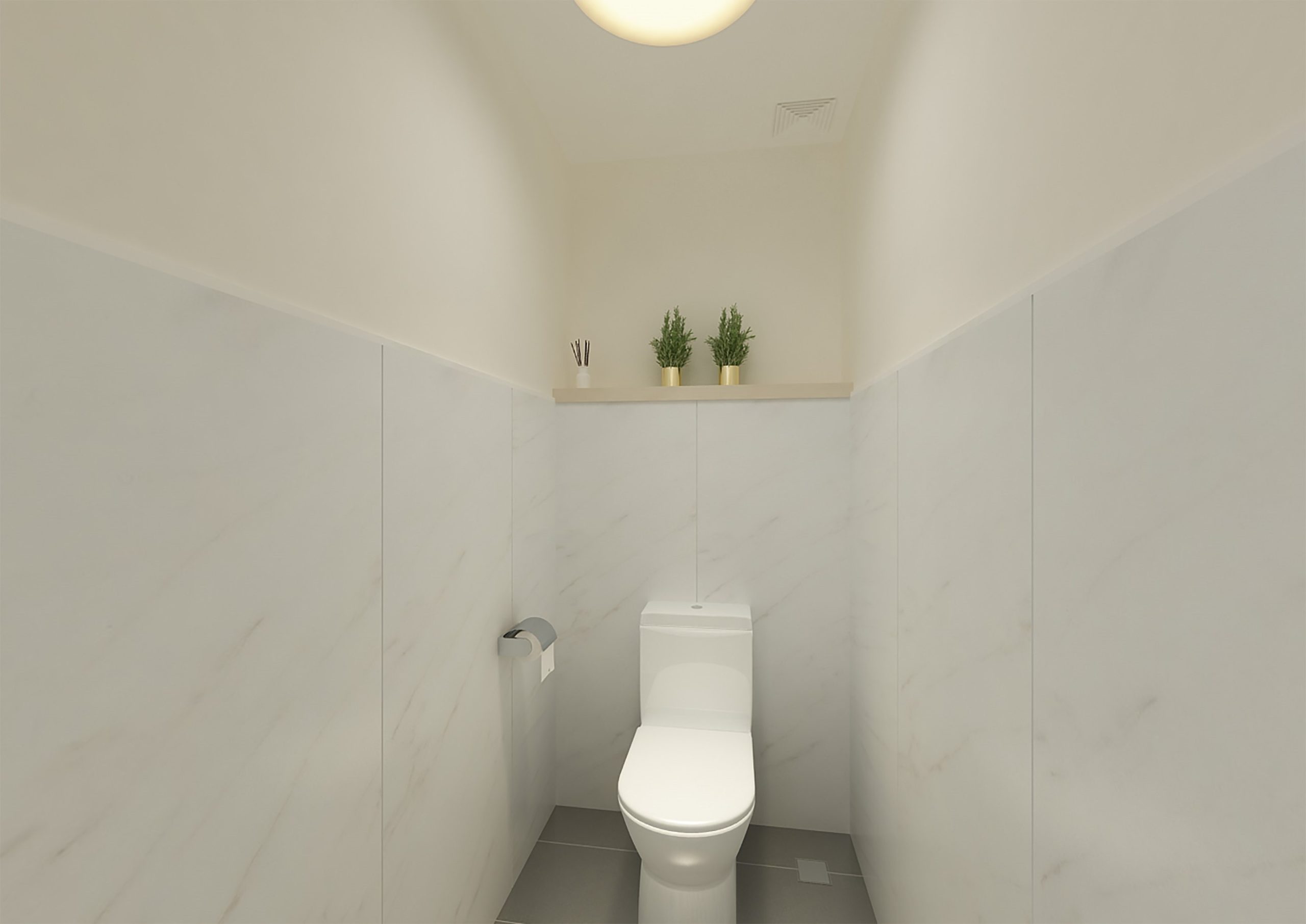 SHARED BATHROOM - TOILET